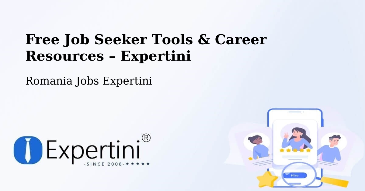 Free Job Seeker Tools & Career Resources – Comuna Fruntişeni - Comuna Fruntişeni, Romania Jobs Expertini